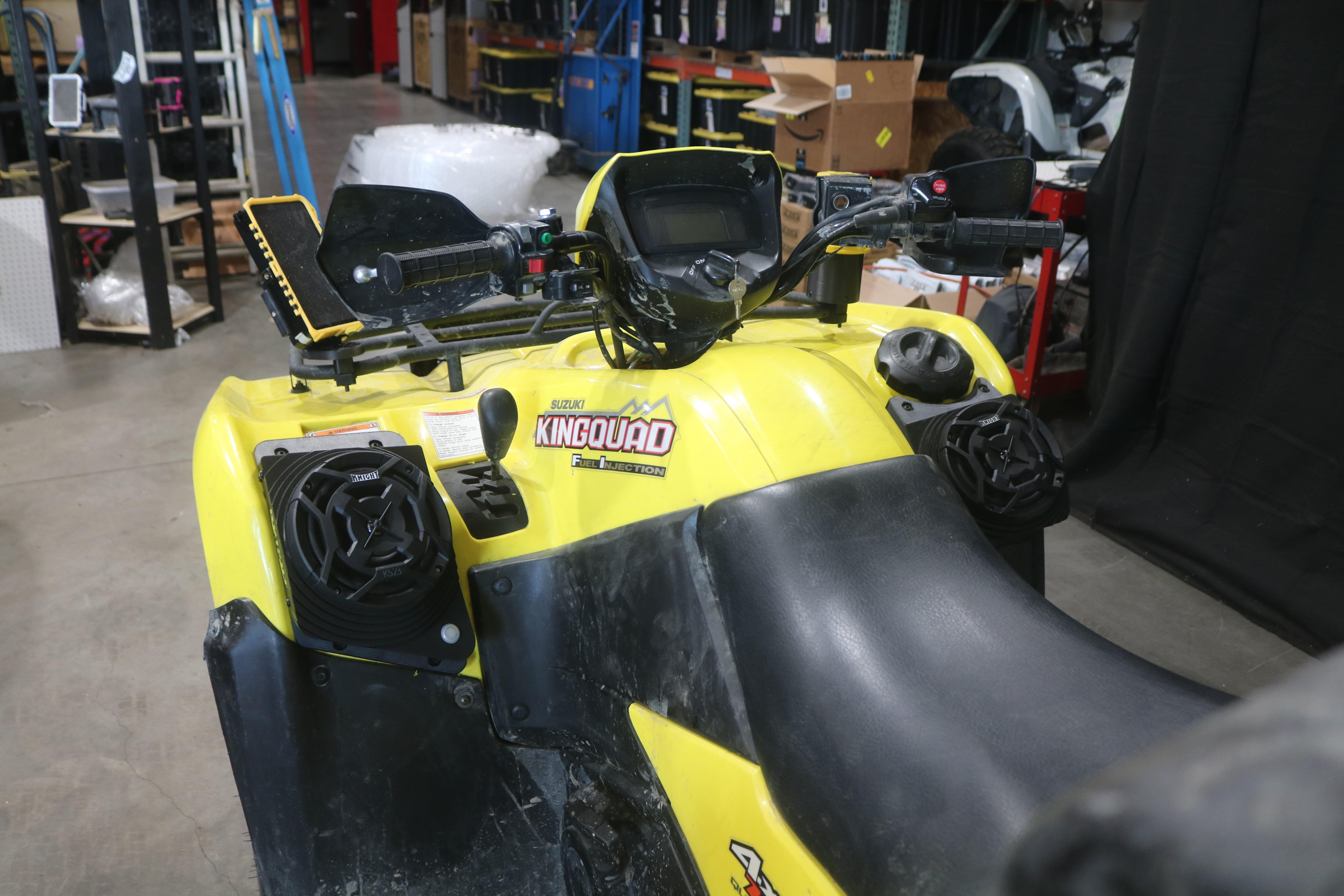 Suzuki King Quad 700/750 (05–18) Bluetooth LED ATV Sound System