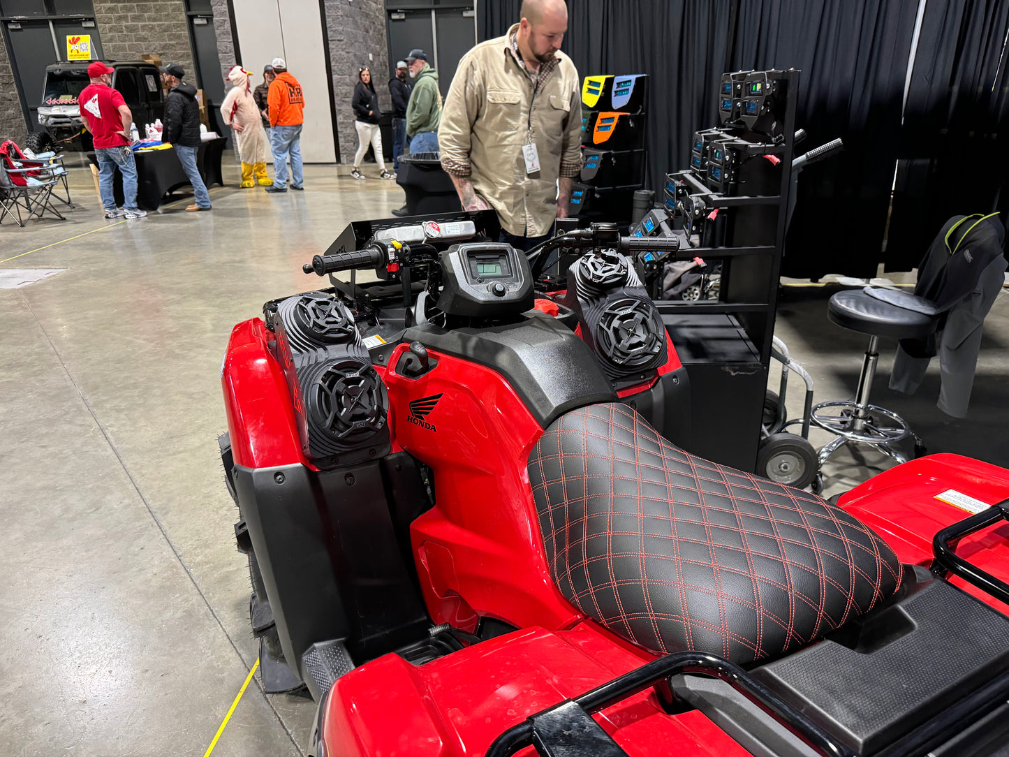 Honda Rancher Waterproof Fender Speaker Pods