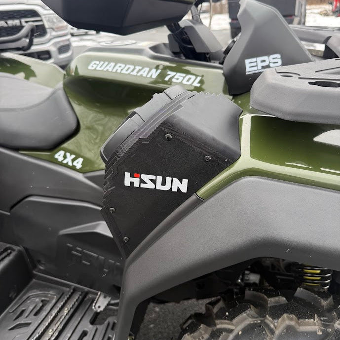 2024+ Hisun Guardian Custom Fit Waterproof Fender Speaker Pods