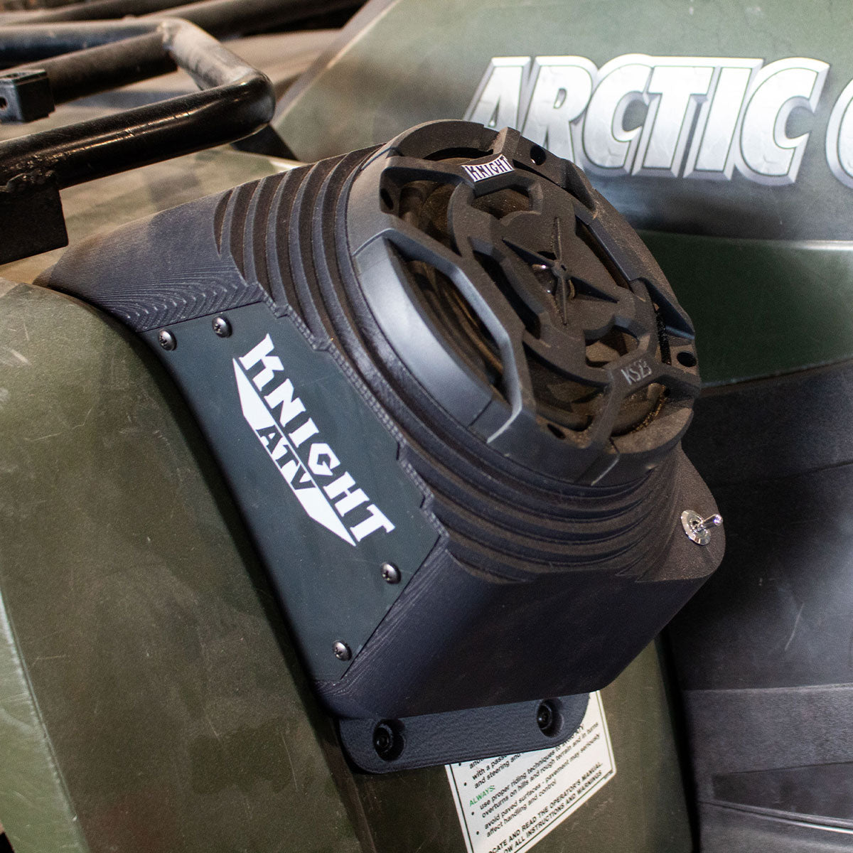 Fender Speaker Kit - Arctic Cat - Waterproof, Bluetooth, Plug and Play