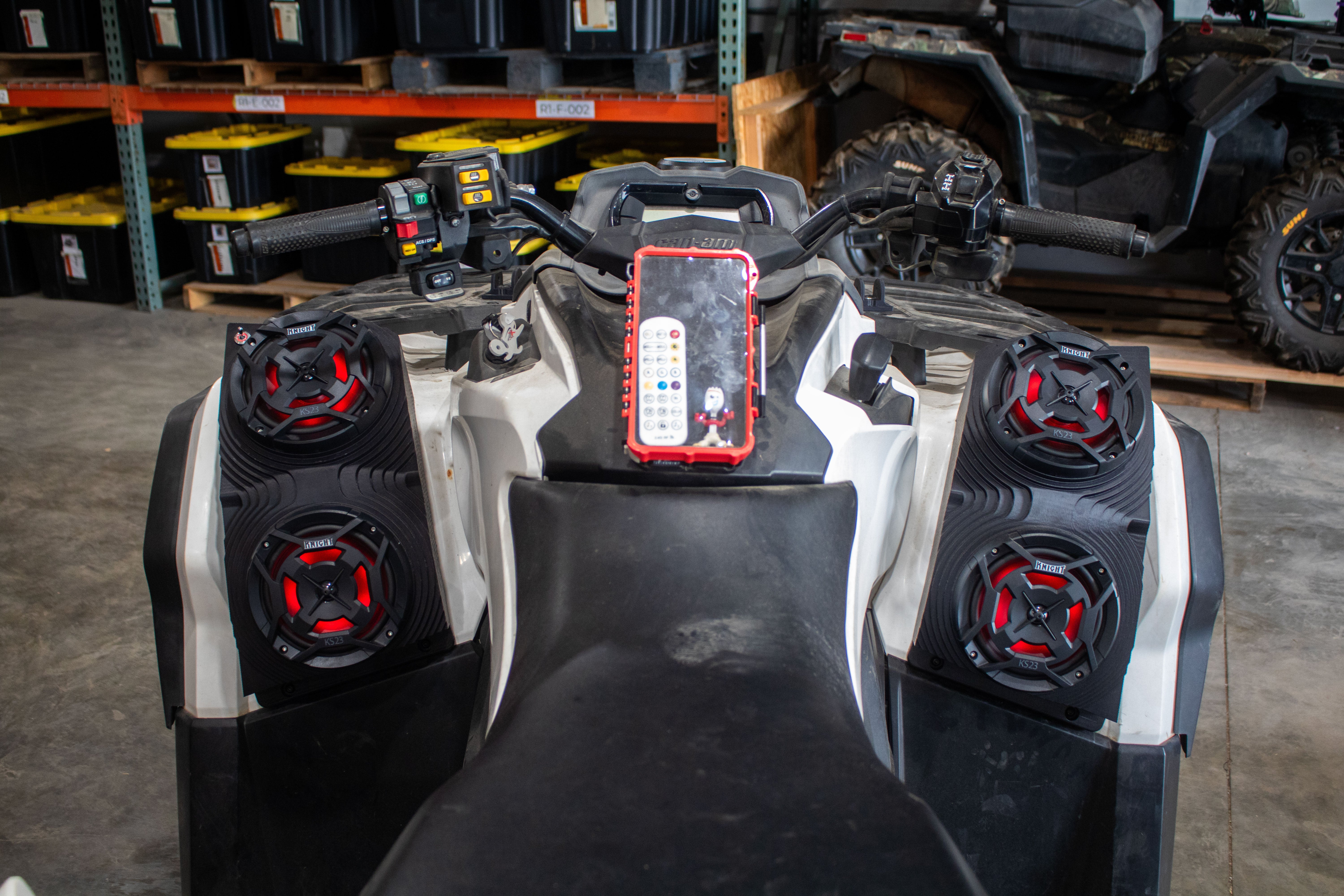 Can-Am Outlander Waterproof Fender Speaker Pods