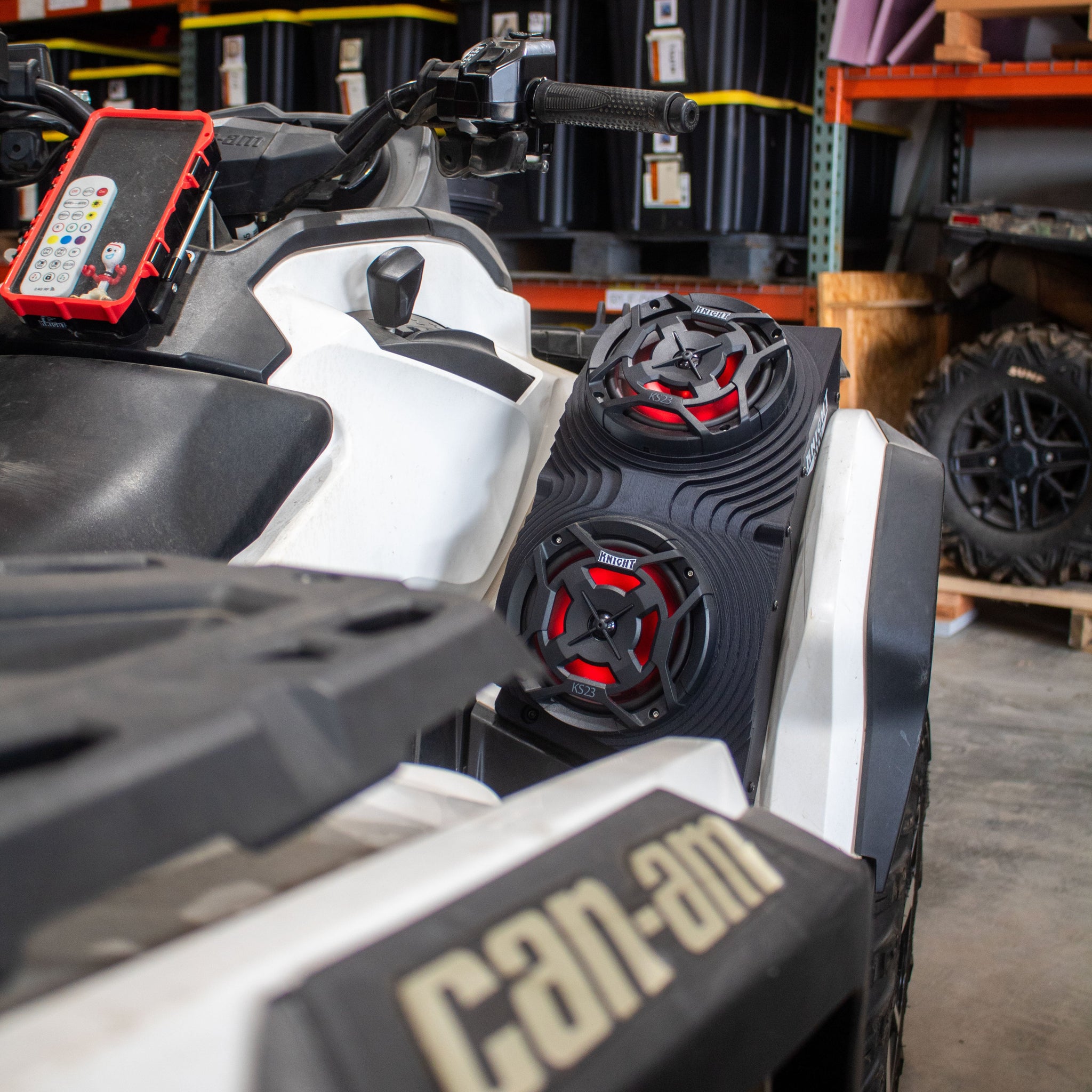 Can-Am Outlander Waterproof Fender Speaker Pods