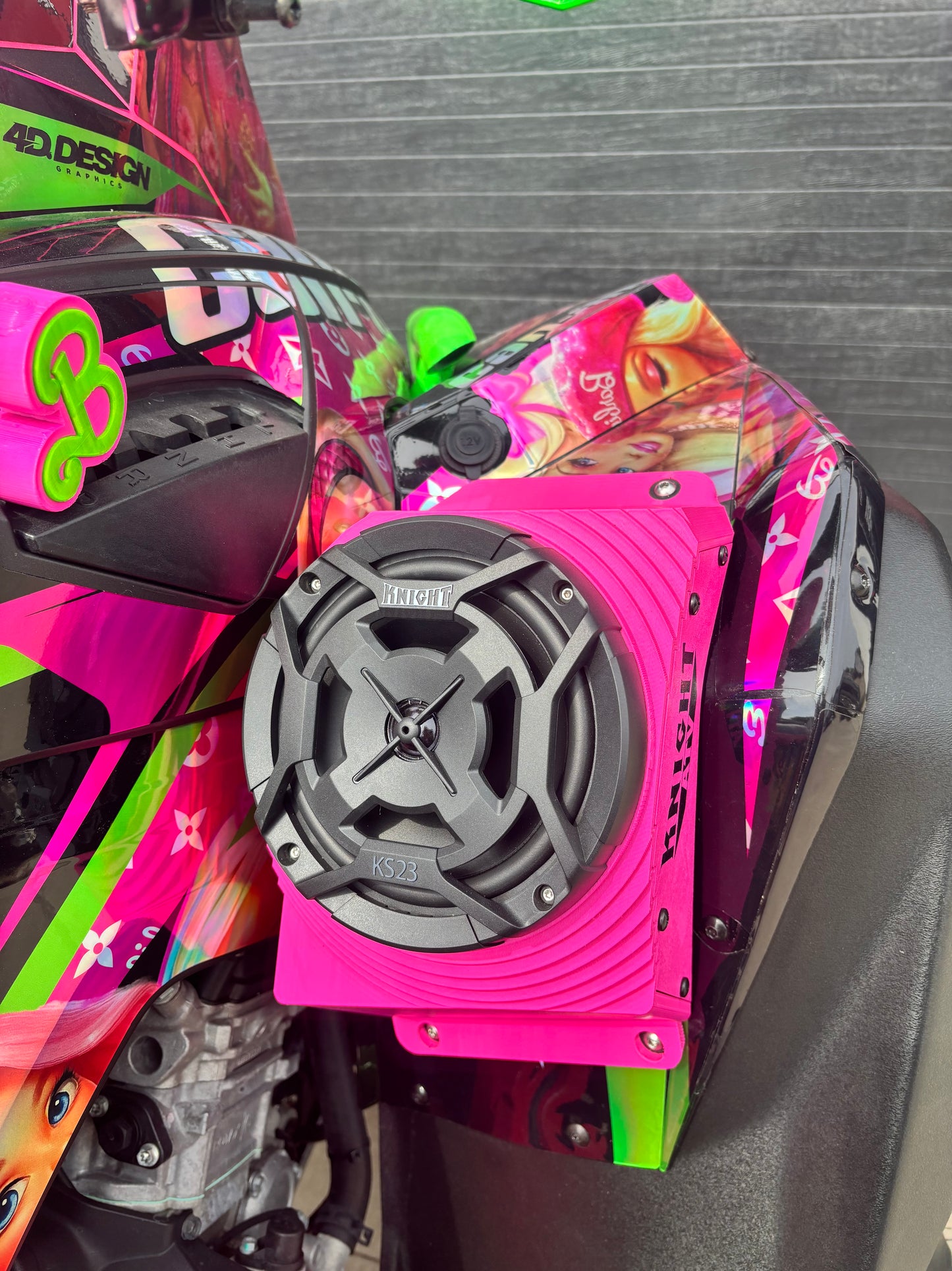 Can Am-Renegade Waterproof Fender Speaker Pods