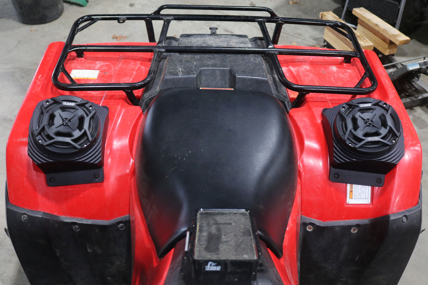 2014+ Honda Rancher Surround Sound Double Speaker Bundle