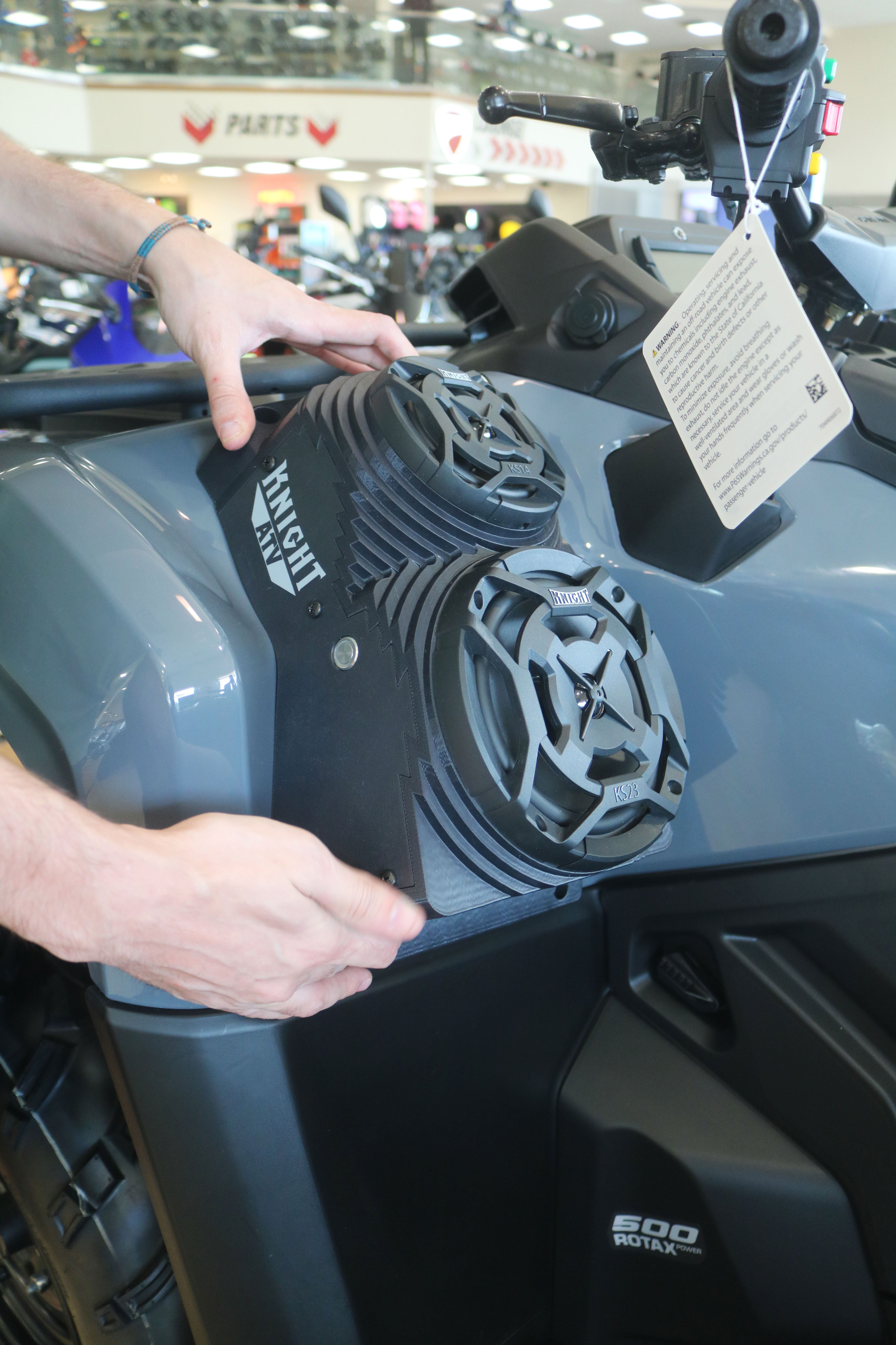 Can-Am Outlander Waterproof Fender Speaker Pods