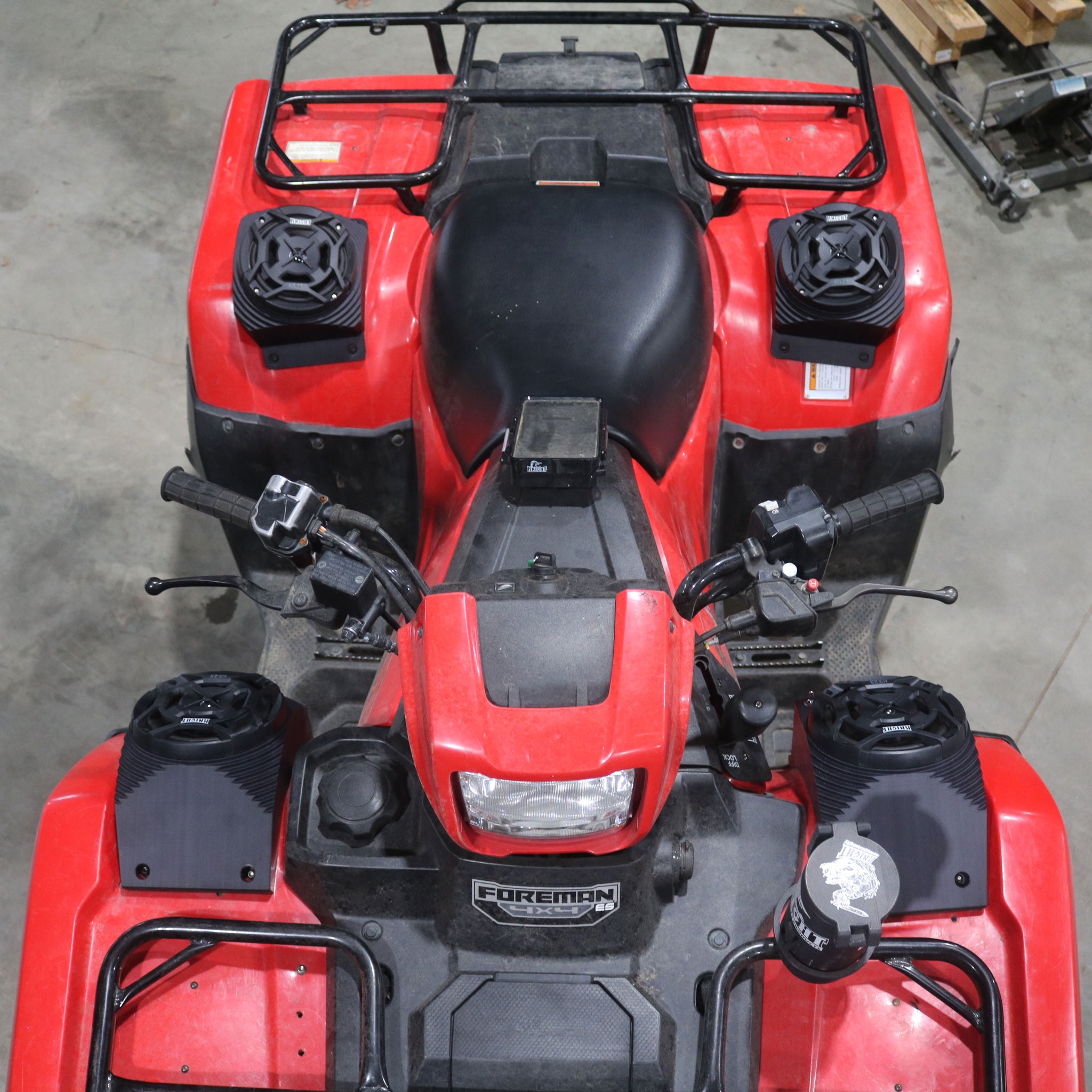 2014-2026 Honda Foreman and Rubicon Waterproof Rear Fender Speaker Pods