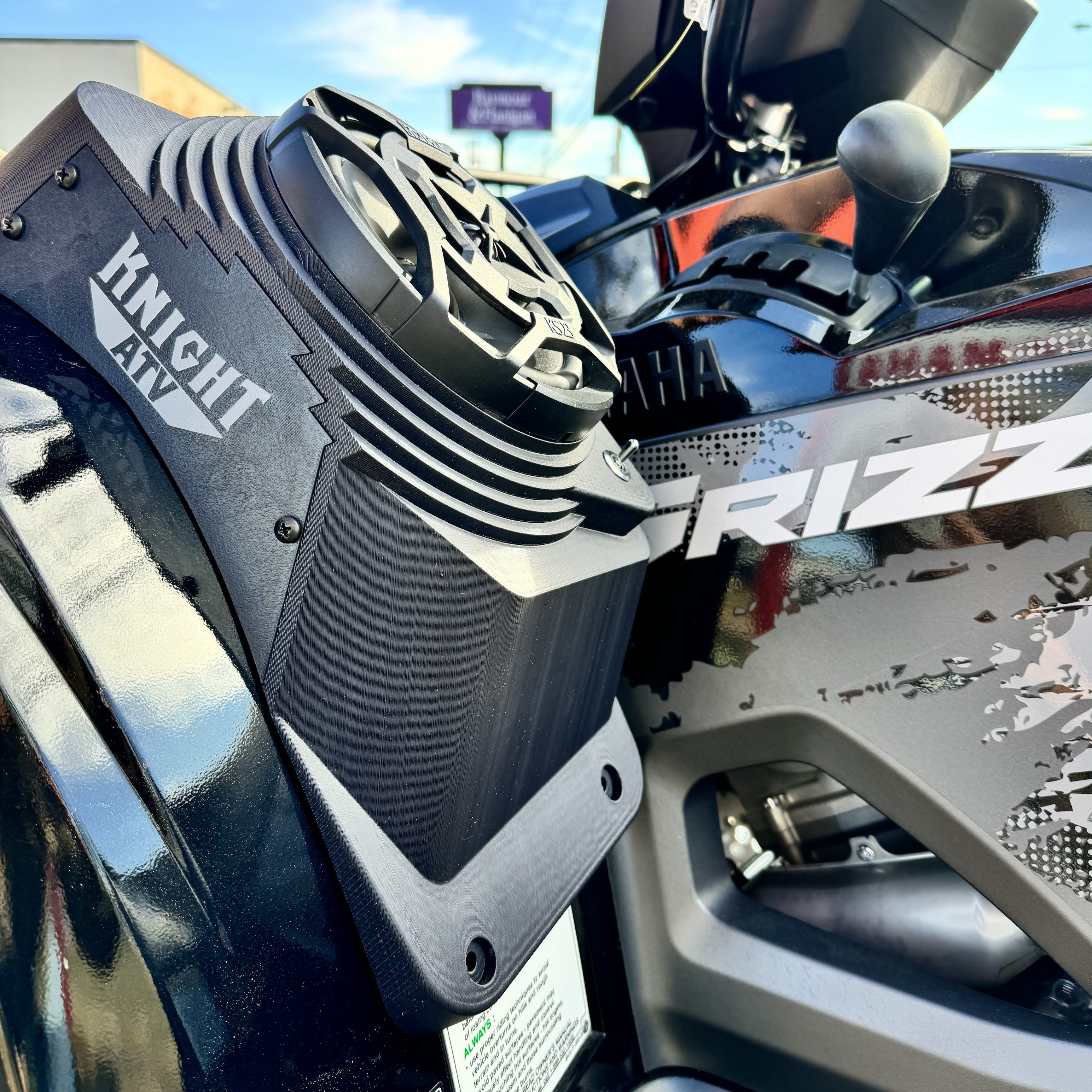 Yamaha Grizzly Waterproof Fender Speaker Pods