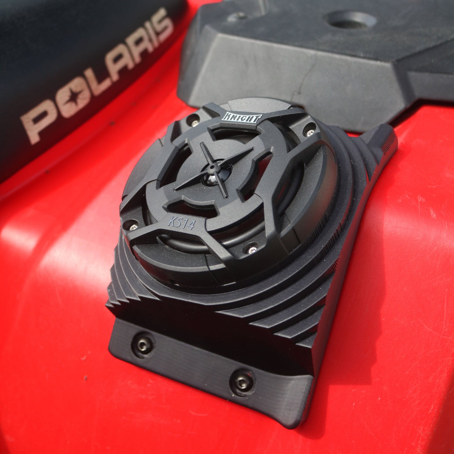 Polaris Sportsman Bluetooth ATV Rear Speaker Pod Add Ons - Rear Fender Mounted