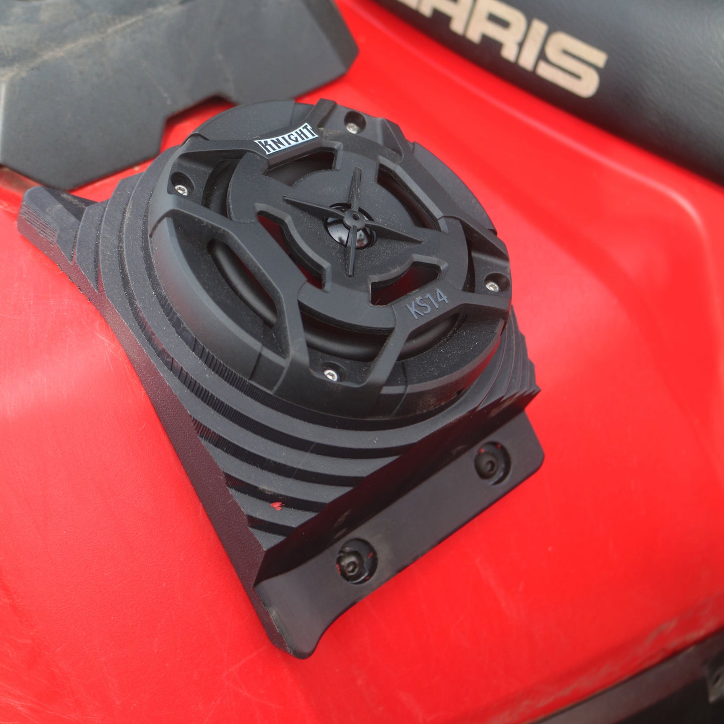 Polaris Sportsman Bluetooth ATV Rear Speaker Pod Add Ons - Rear Fender Mounted