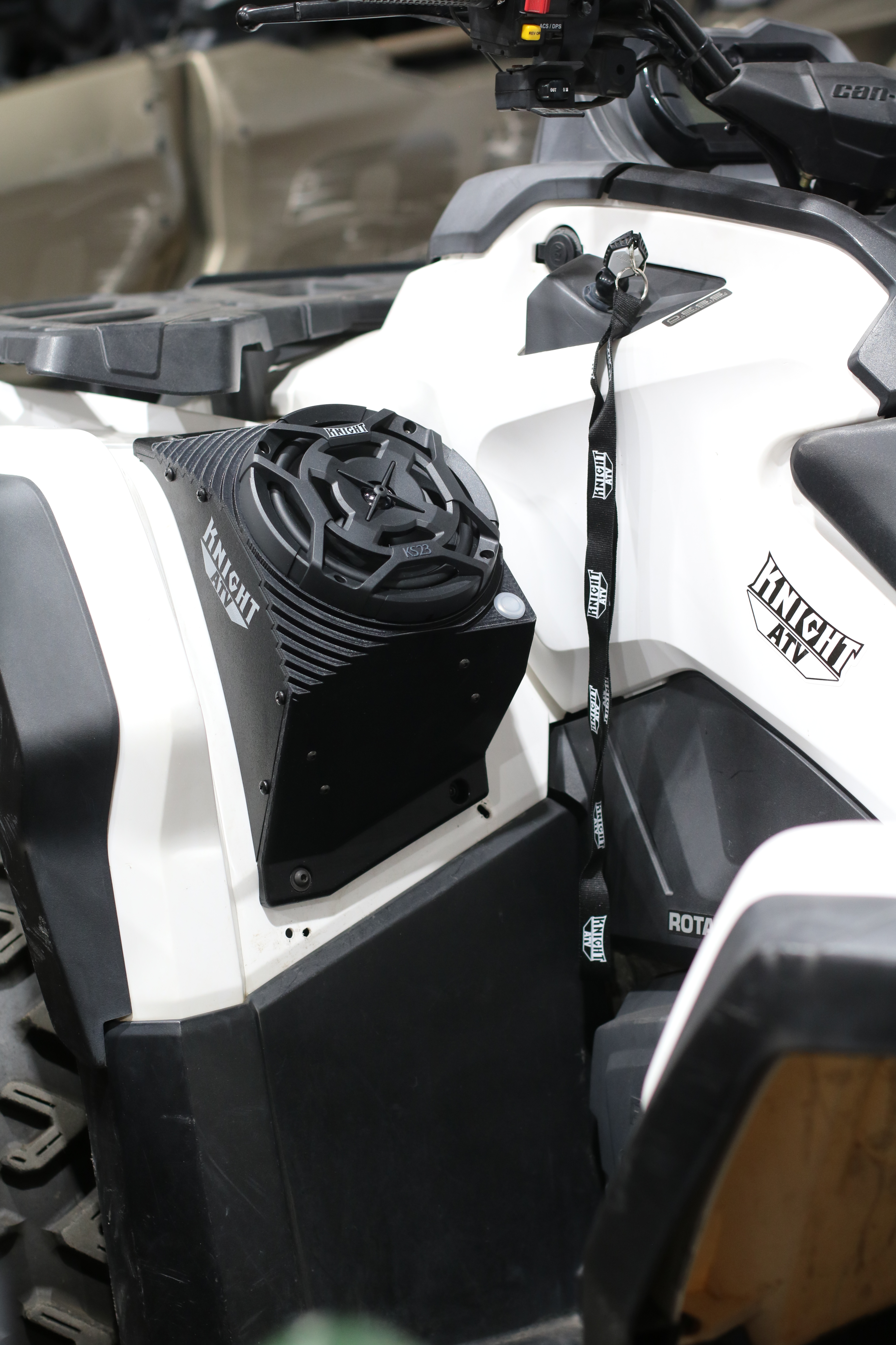 Can-Am Outlander Fender Speaker Housings Only