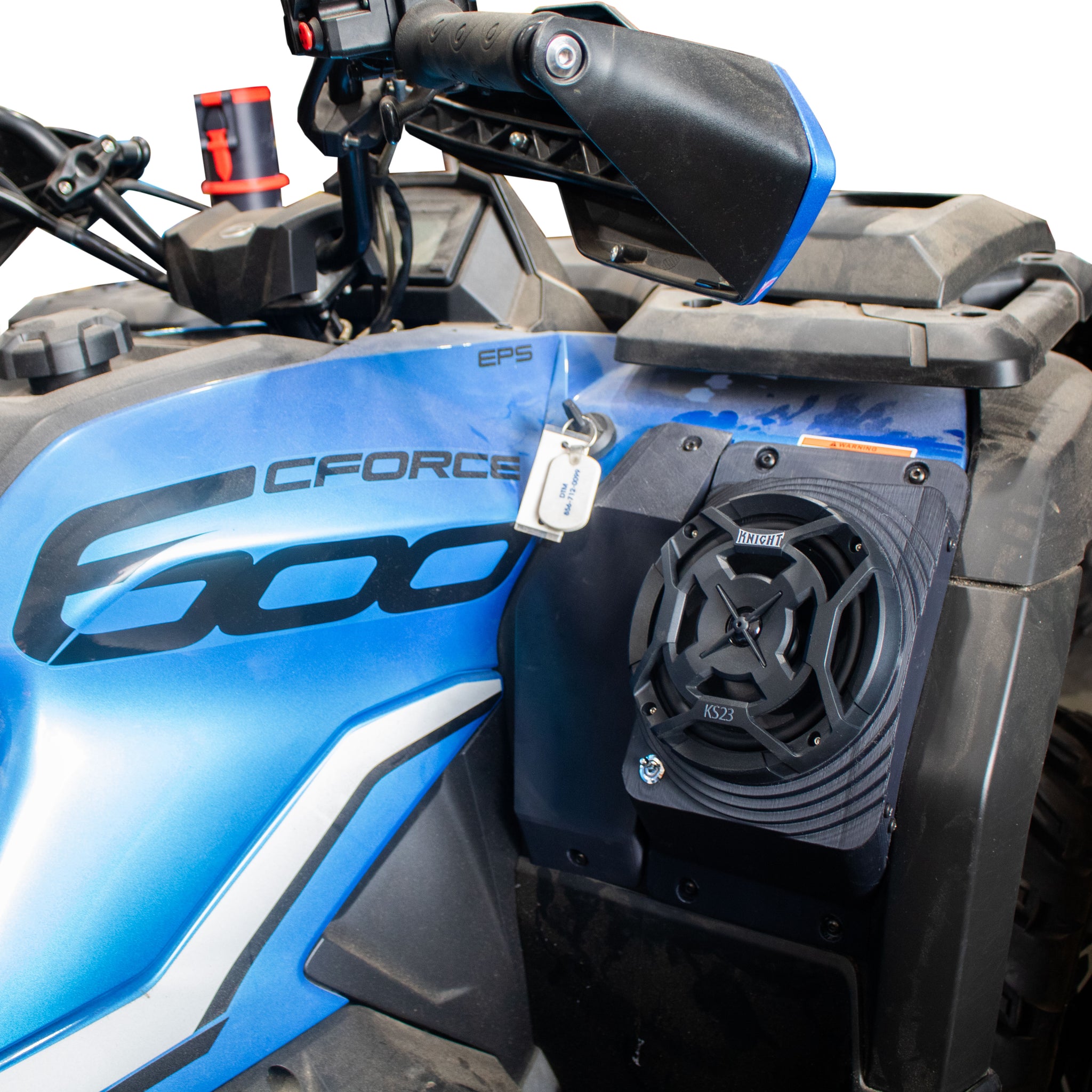 2022 to 2025 CFMOTO CForce 600 Fender Speaker Housings Only