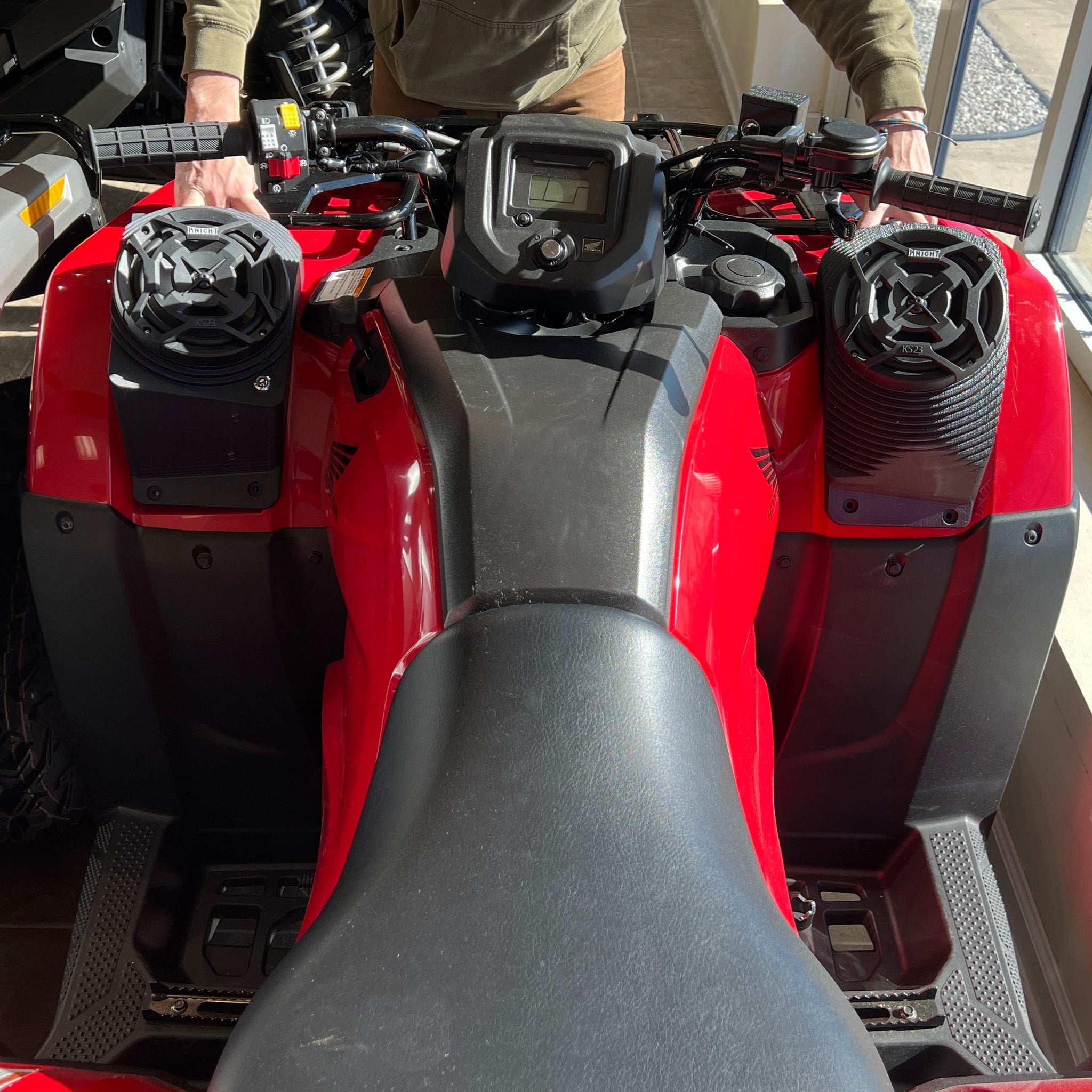 Honda Rancher Waterproof Fender Speaker Pods