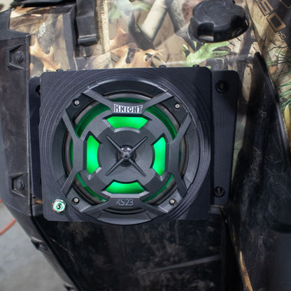 Polaris Sportsman Bluetooth ATV Speaker Pods - Fender Mounted