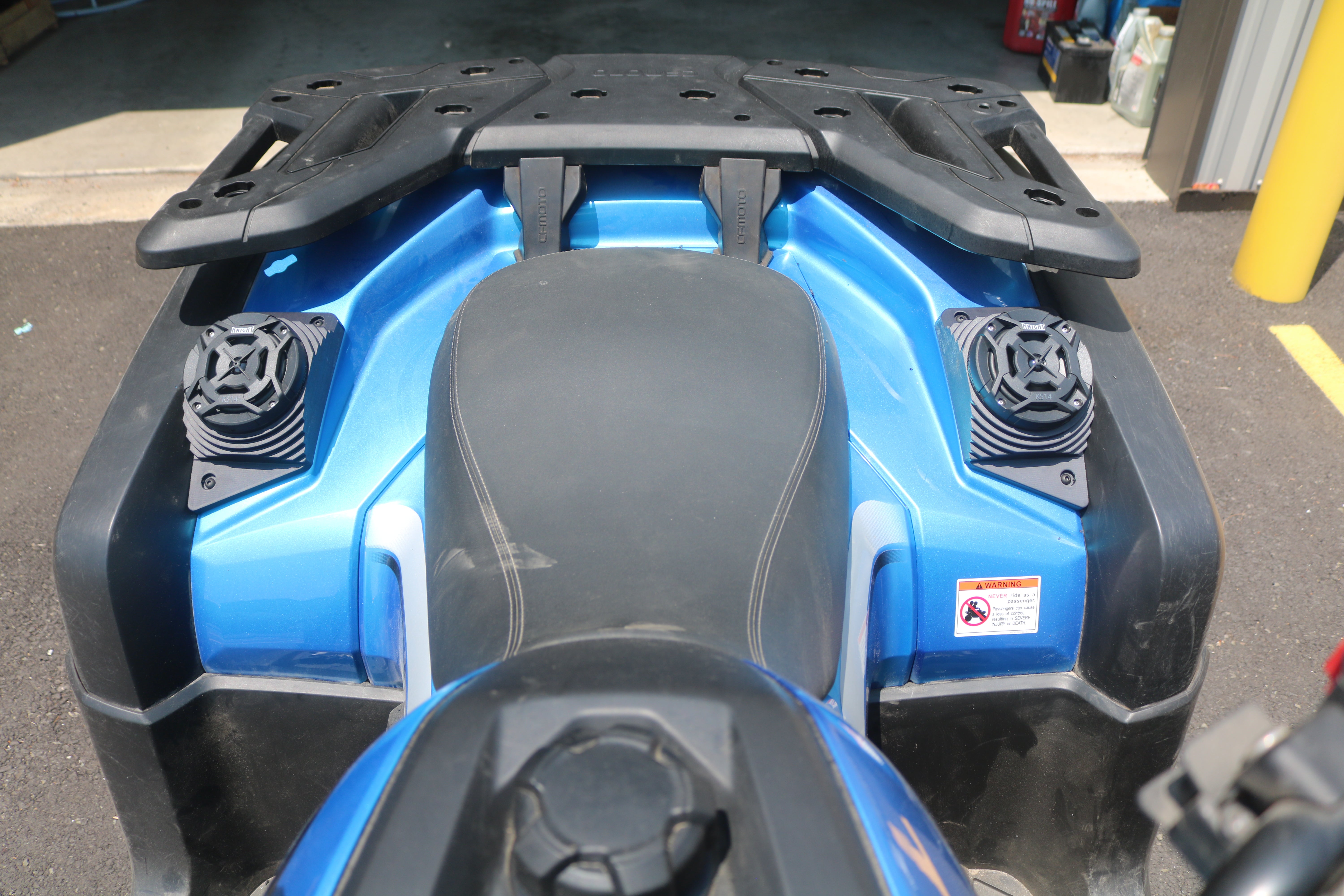 2022 to 2025 CFMOTO CForce 600 Bluetooth ATV Rear Speaker Pod Add Ons - Rear Fender Mounted