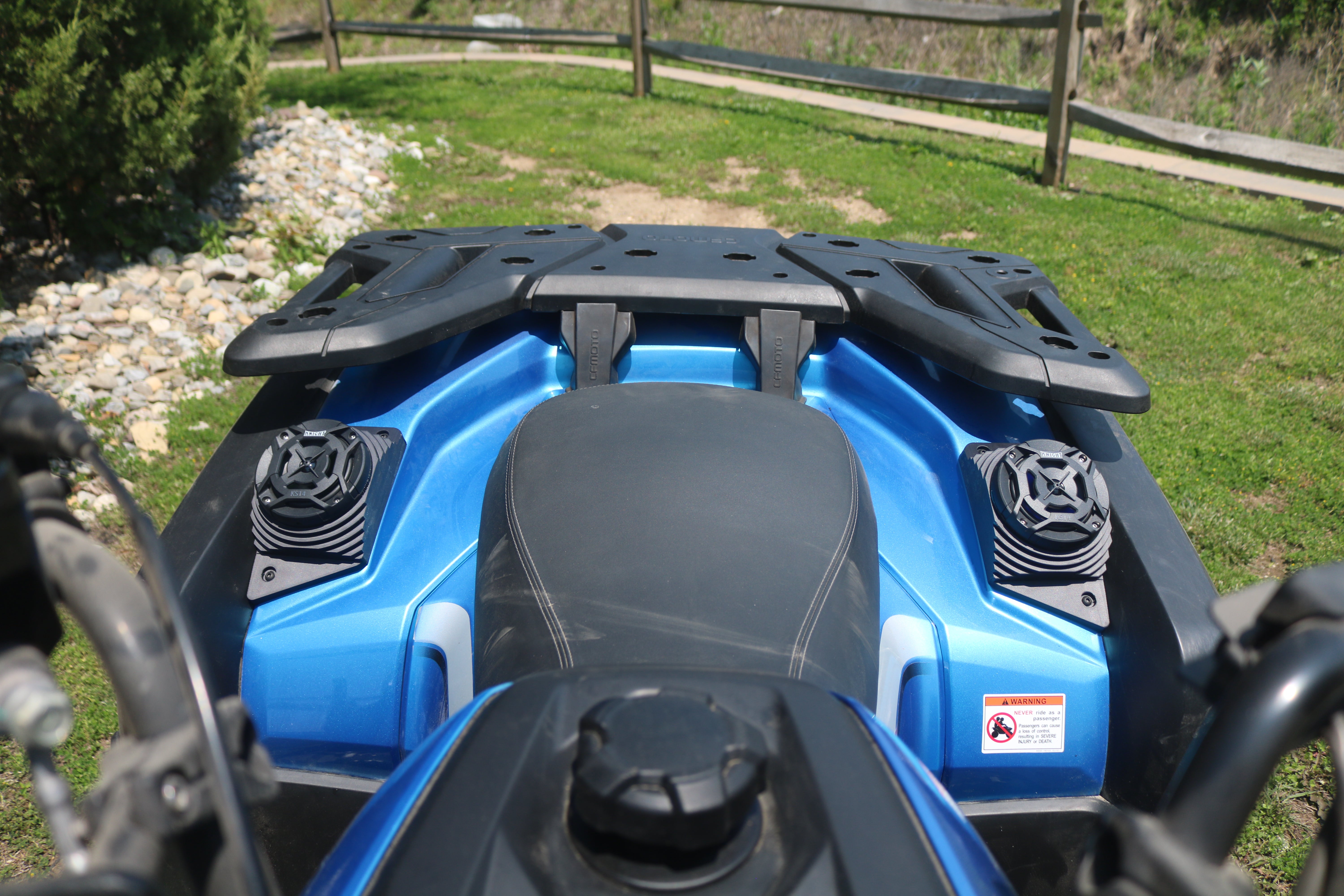 2022 to 2025 CFMOTO CForce 600 Bluetooth ATV Rear Speaker Pod Add Ons - Rear Fender Mounted