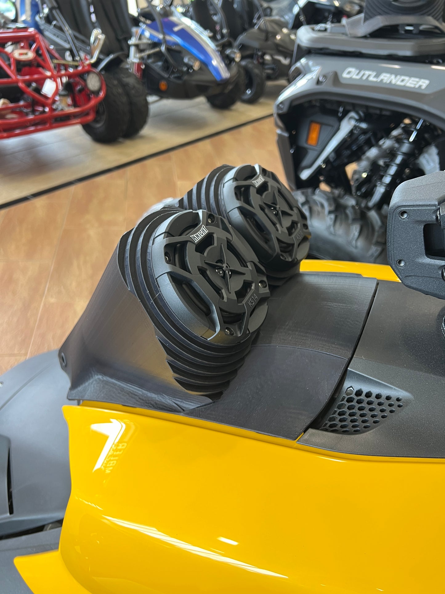 Can-Am Ryker Hood with Built In Speaker