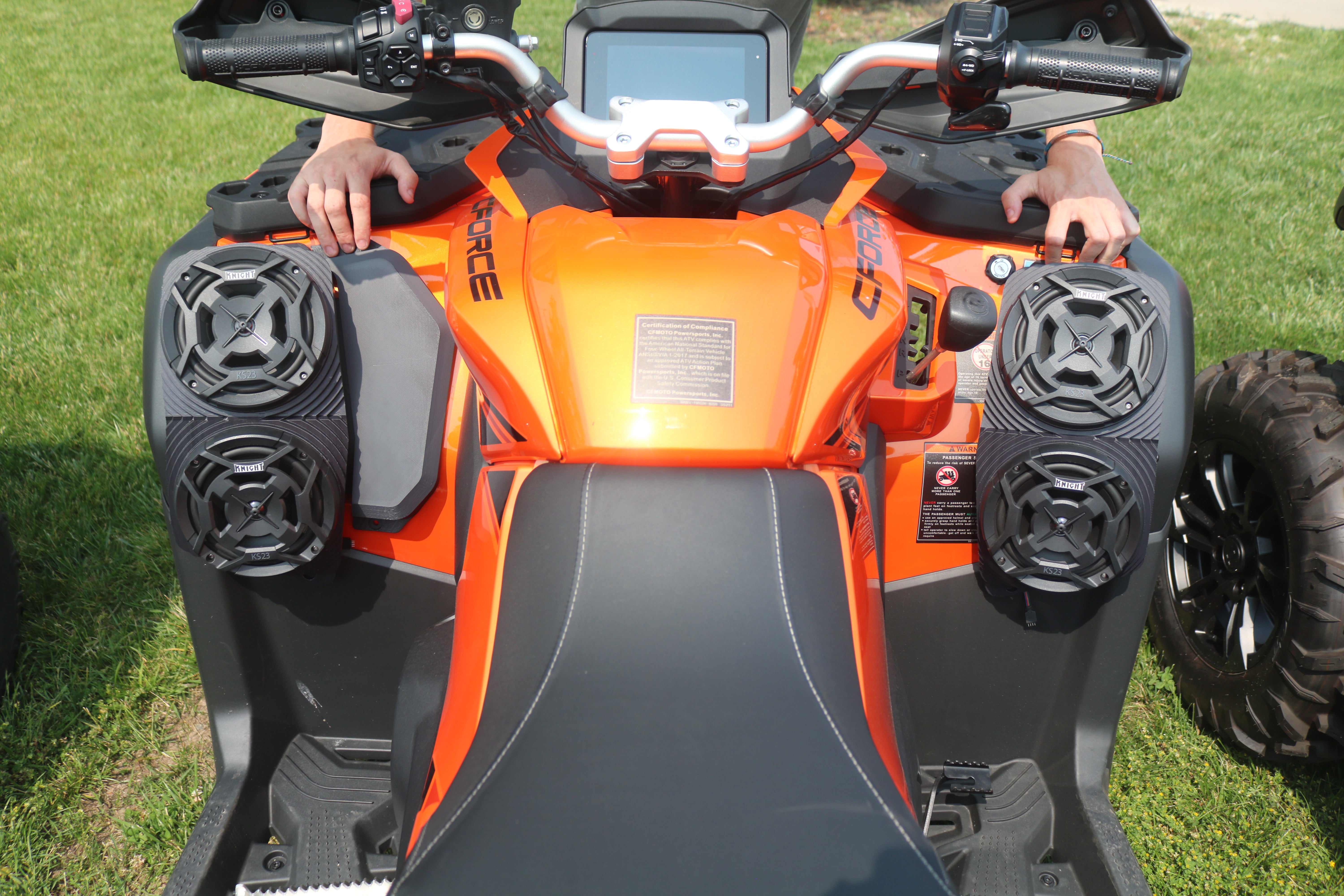 2024+ CFMoto CForce 800/1000 Surround Sound Double Speaker Bundle