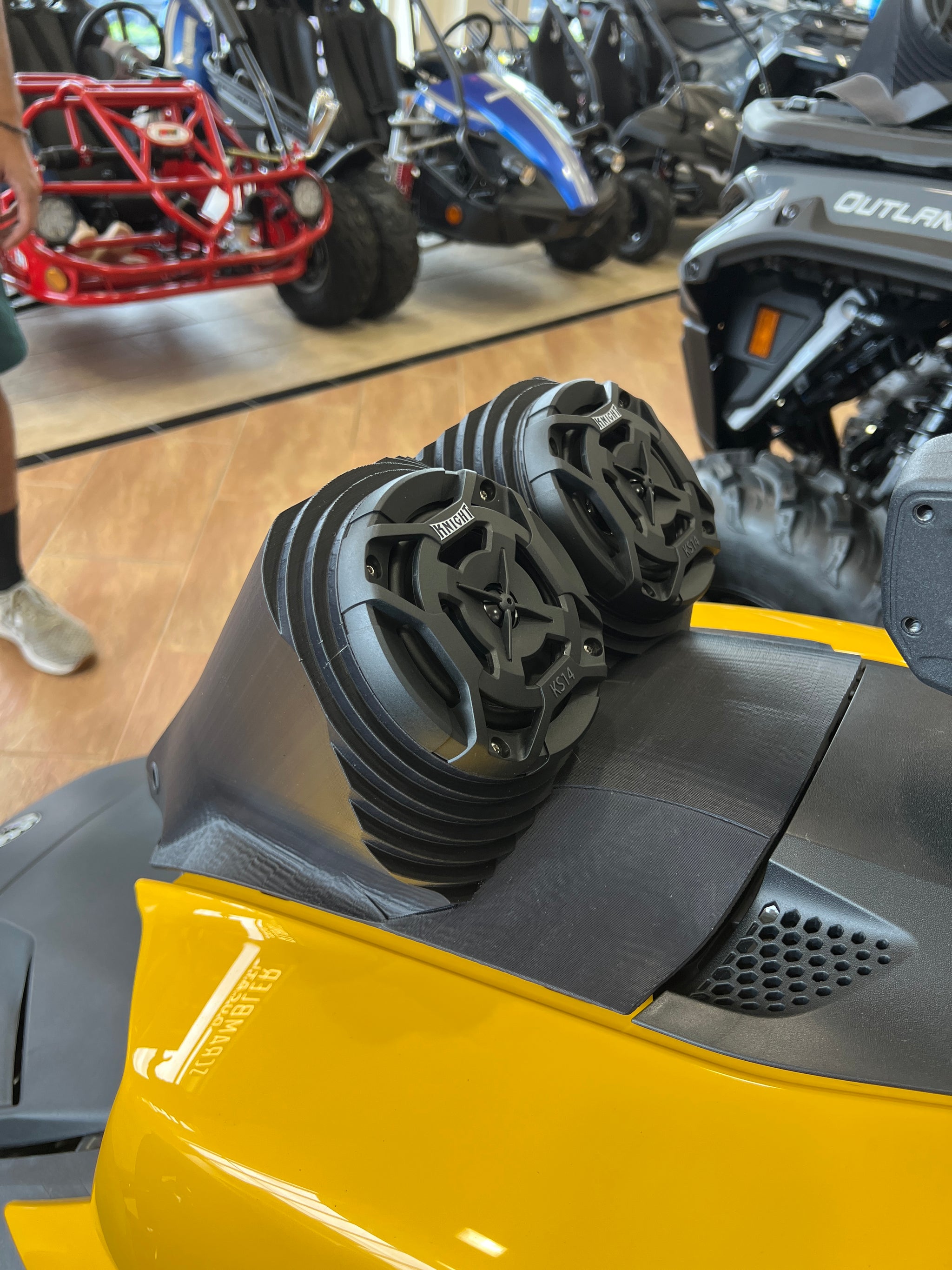 Can-Am Ryker Hood with Built In Speaker