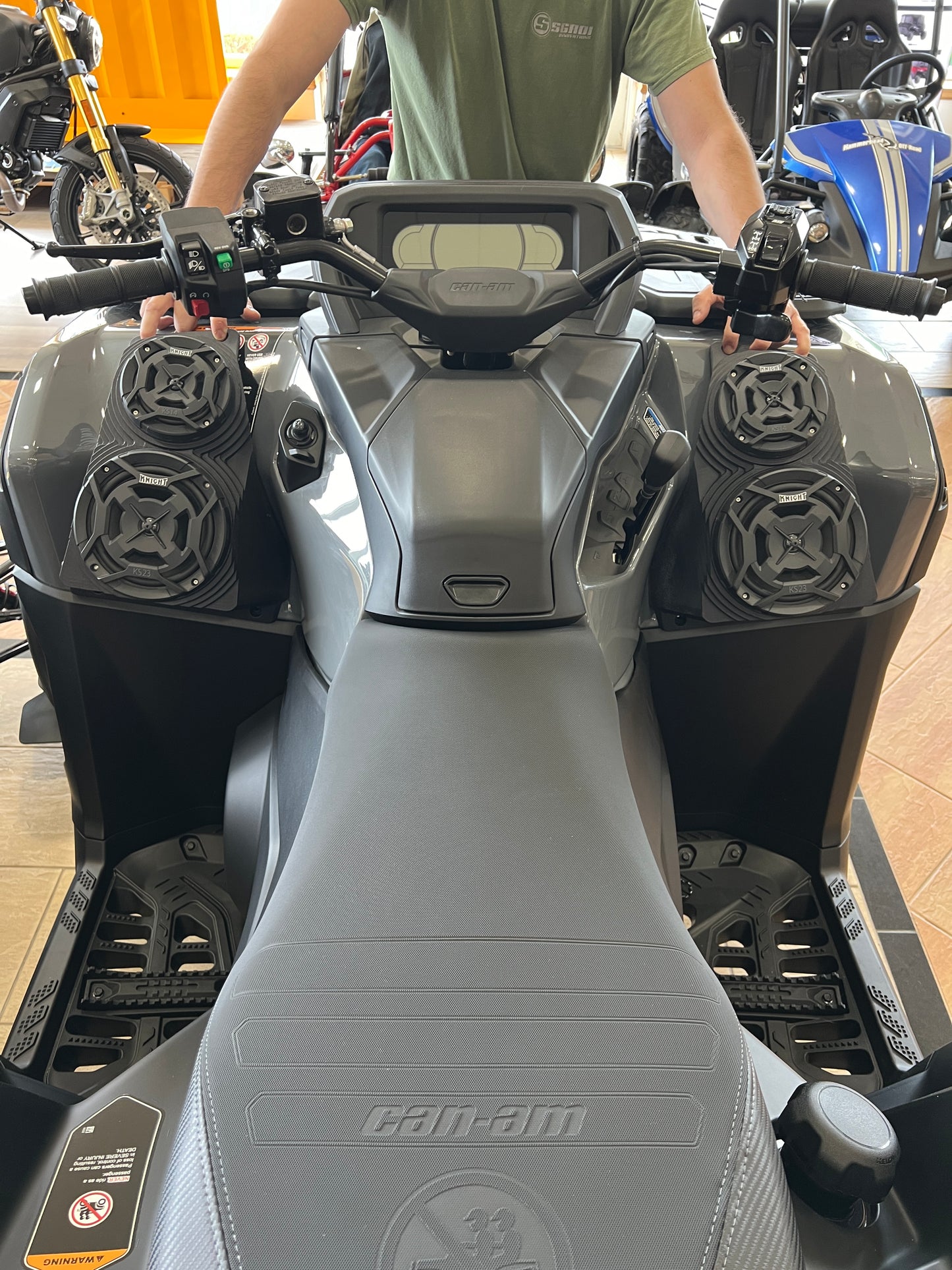 Can-Am Outlander Bluetooth ATV Surround Sound System