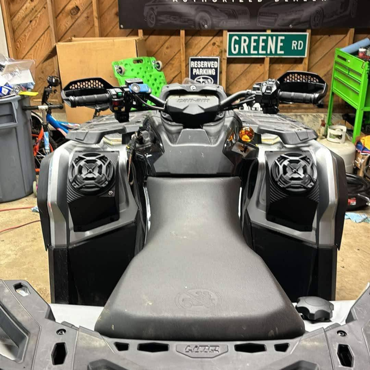 Can-Am Outlander Bluetooth ATV Surround Sound System