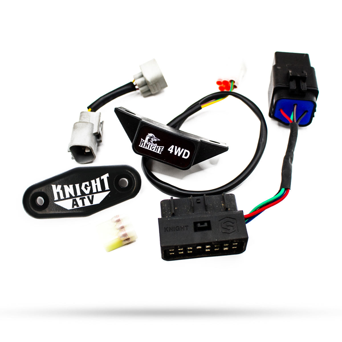 Prairie 360 Belt Light Bypass with KEBC Wire Harness and Hole Cover Kit