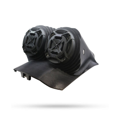 Can-Am Ryker Quadzilla, Double 4" Hood Speaker, 4" Side Pod Speakers with Bluetooth Amp