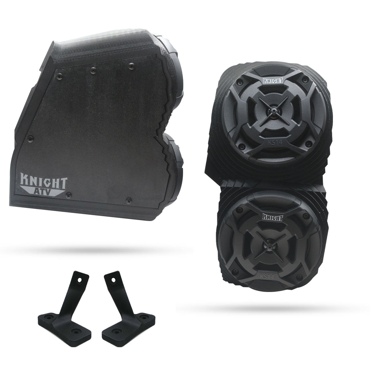 2012 Can Am Spyder Dual 4 inch Speaker Side Pods