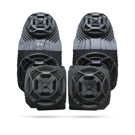 2014+ Honda Rancher Surround Sound Double Speaker Bundle