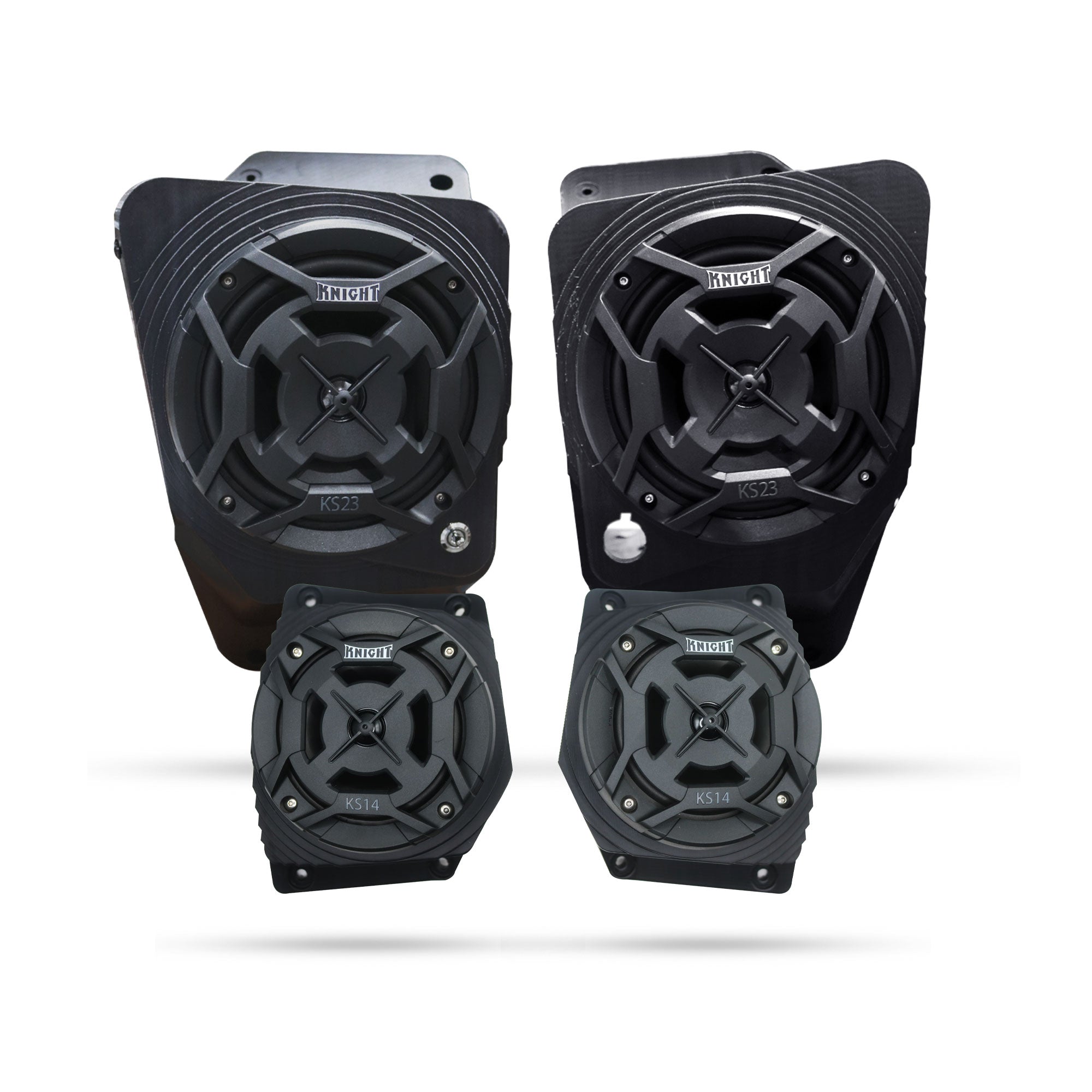 2016 to 2025 Yamaha Grizzly 700 Surround Sound Speaker Bundle
