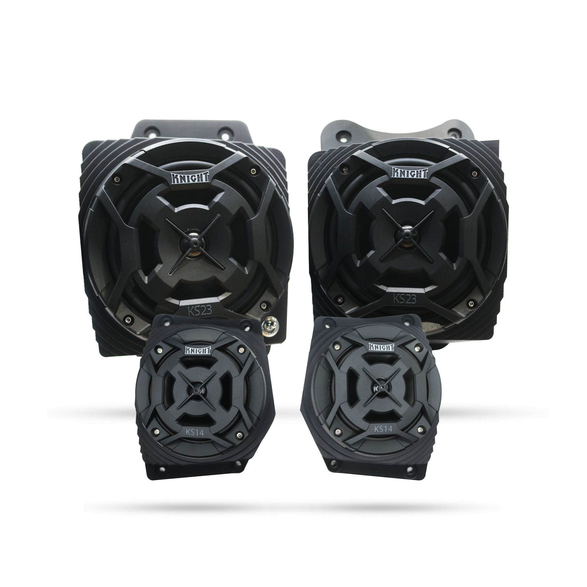 Suzuki King Quad 750 (19–25) Bluetooth LED ATV Surround Sound System