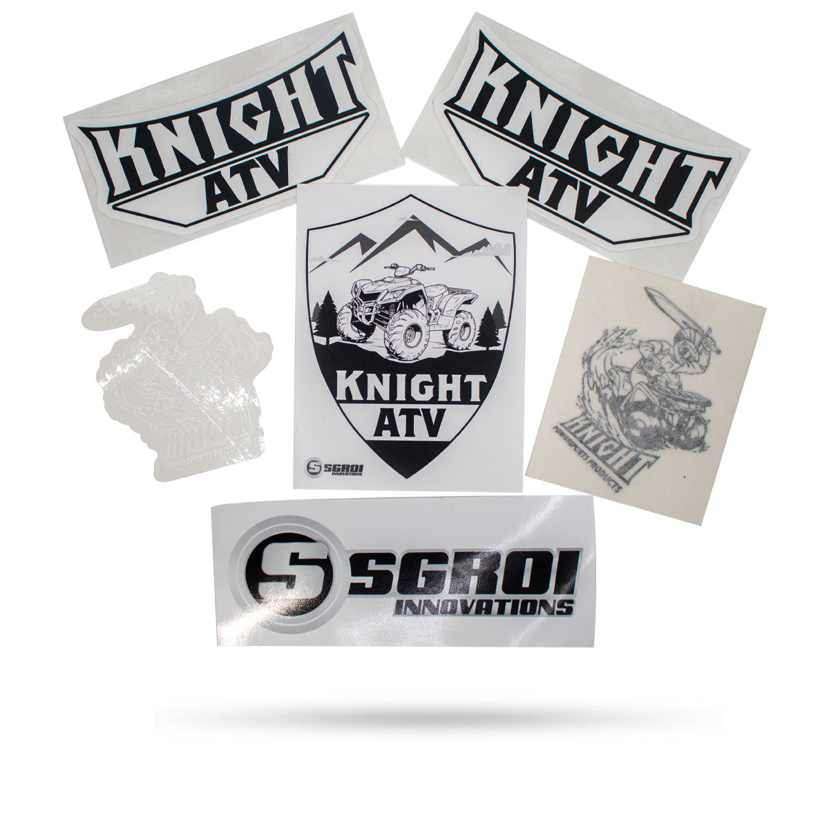 Knight ATV Sticker Pack