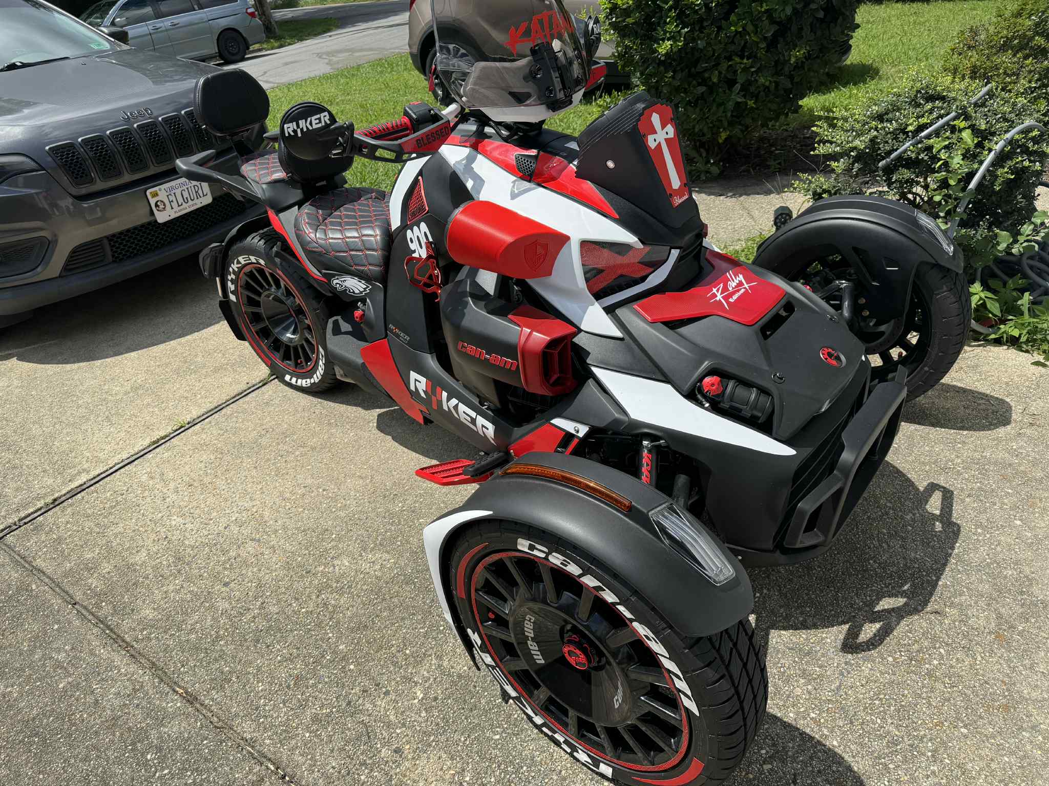 Can-Am Ryker Hood with Built In Speaker