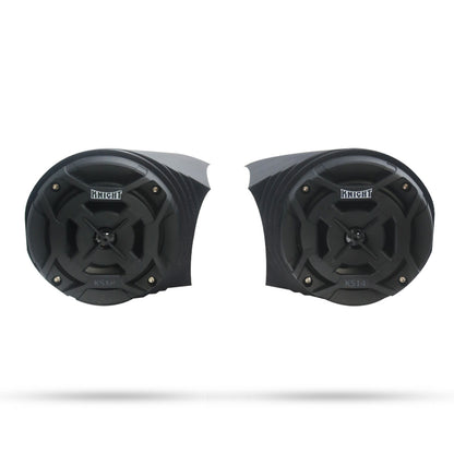 Can-Am Ryker Quadzilla, Double 4" Hood Speaker, 4" Side Pod Speakers with Bluetooth Amp