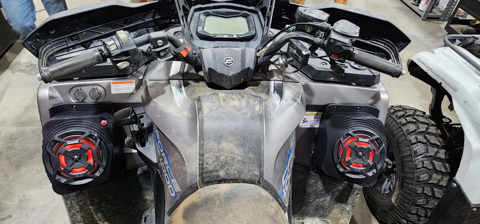 2019 to 2023 CFMOTO CForce 800/1000 Fender Speaker Housings Only