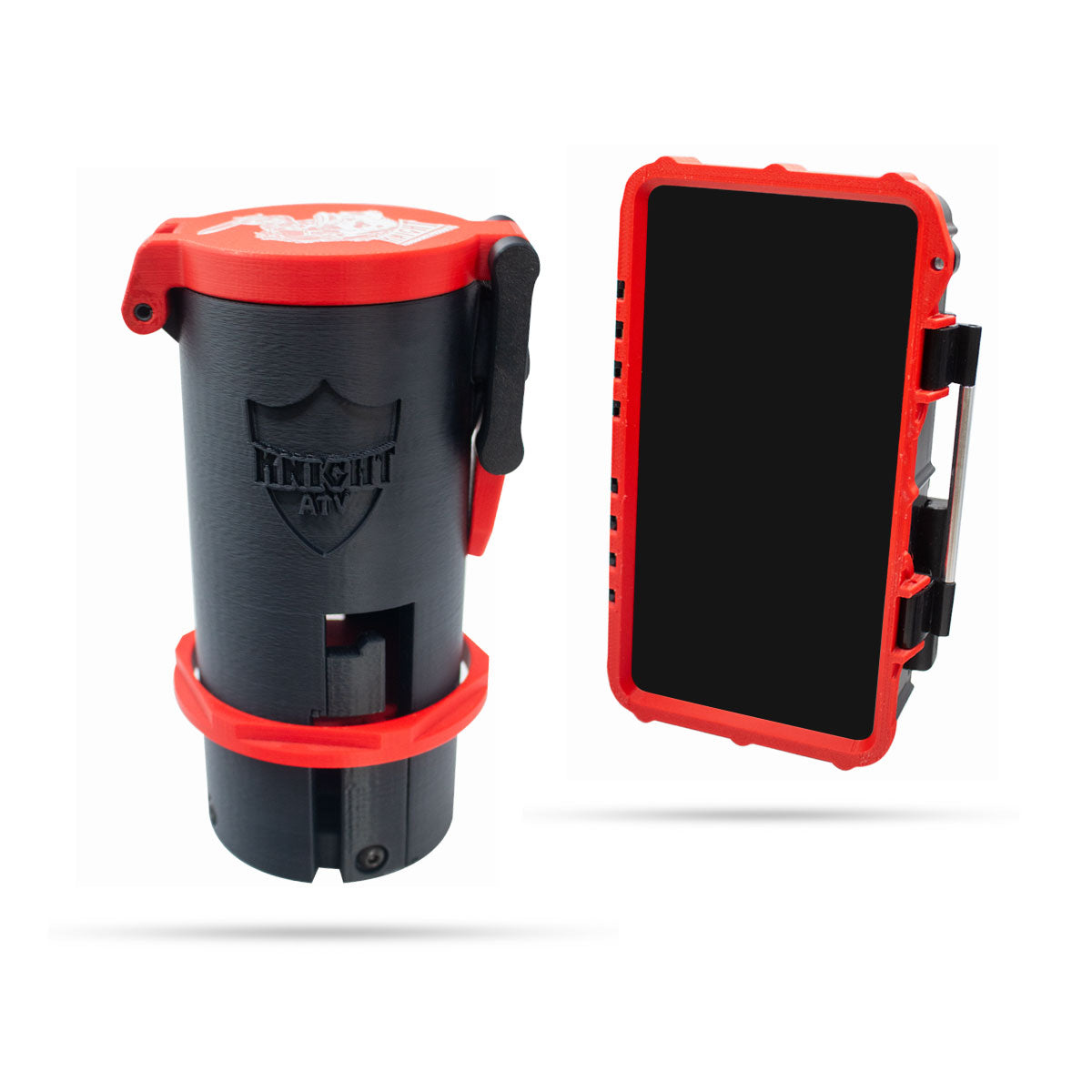 SafeBox phone holder & Knight Shield drink holder bundle