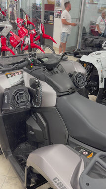 Can-Am Outlander Bluetooth ATV Speaker Pods - Fender Mounted