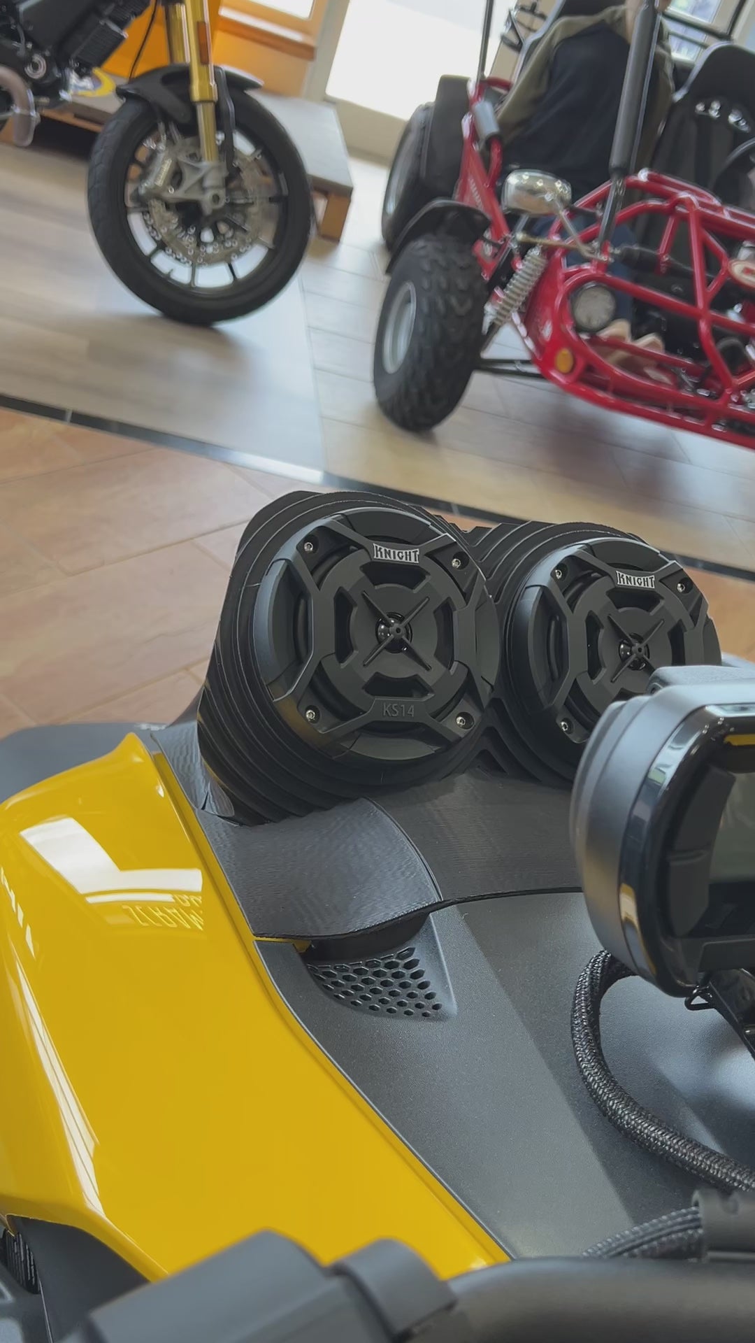 Can-Am Ryker 2-Speaker Bluetooth Hood Replacement