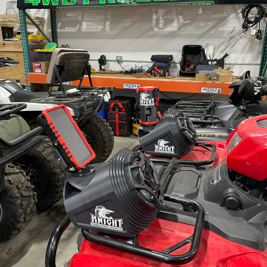 Custom atv online speaker boxes