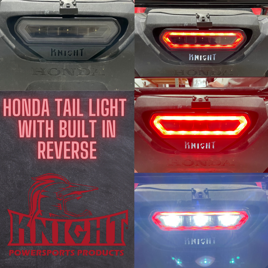 Honda Tail Light with Reverse Knight ATV